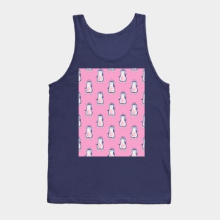 Penguins pattern Tank Top